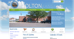 Desktop Screenshot of holtonkansas.org